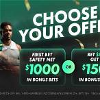 best sign up bet offers